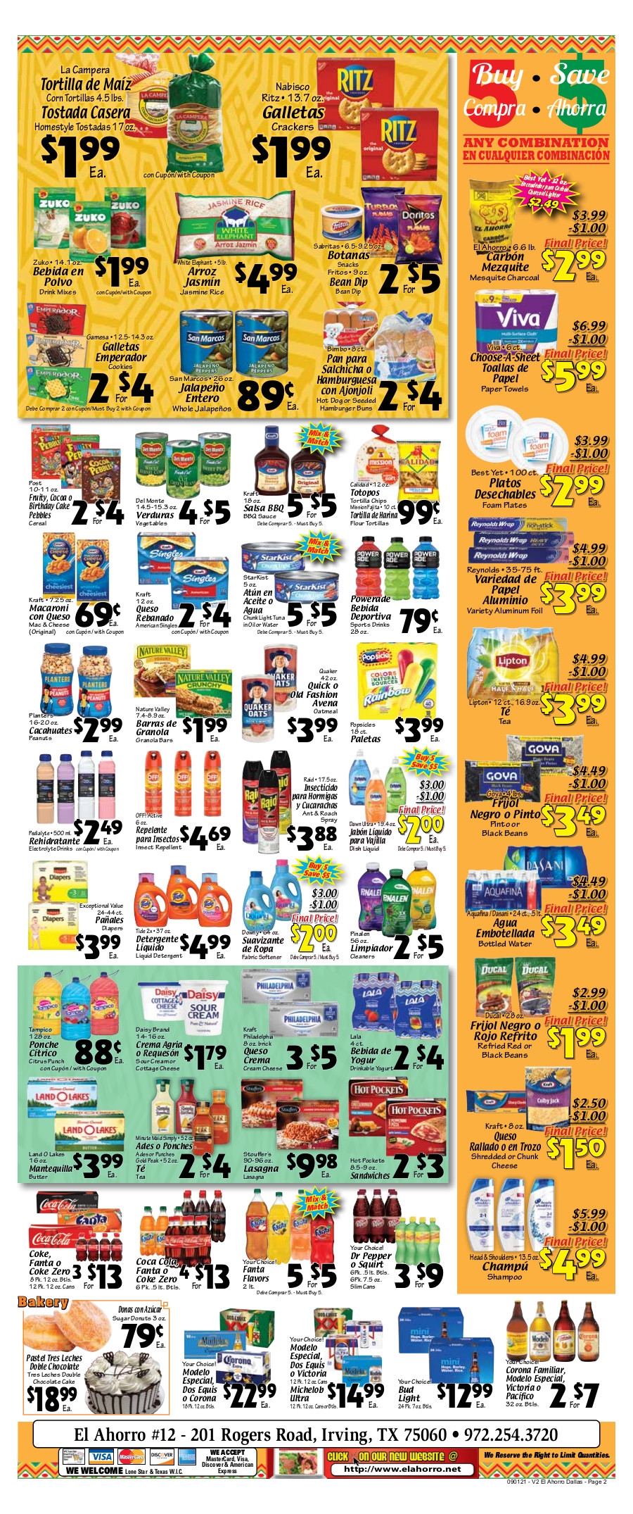 El Ahorro Supermarket Supermercados Hispanos Dallas