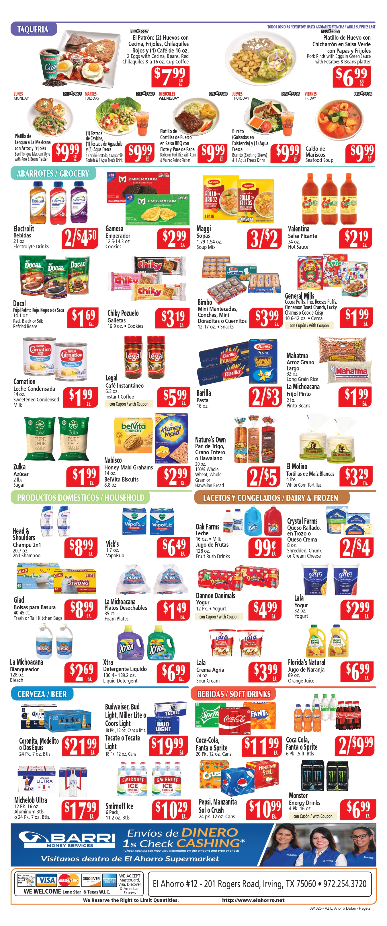 ElAhorro 0910 Dallas vs